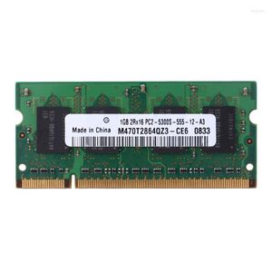 Notebook RAM Memória 677MHz PC2-5300S-555 200PINS 2RX16 Laptop SODIMM para AMD