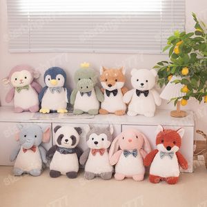 23/30cm sevimli hayvan serisi peluş oyuncak güzel yumuşak penguen/beyaz ayı/tilki/koyun/tavşan doldurulmuş hayvan yatak bebek hediyeleri çocuklar için