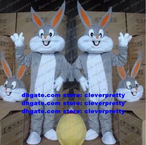 Paskalya Tavşanı Maskot Kostüm Tavşan ve Bugs Bunny Hare Yetişkin Karikatür Karakter Kıyafet Takım Mal Street Mezuniyet Partisi CX4029