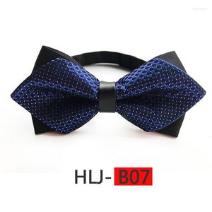 Bow Ties Scst Brand Fashion Blue for Men Bowtie Silk Slim Slim Tie Pajaritas 20 Colors 100