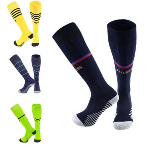 Sports Socks 2022/23 Niwe Seizoenen Voetbal Sokken Voor Kinderen Volwassen Verdiking Handdoek Bod Antislip Eğitim Maçı Sport Kous L221026