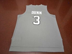 Dikişli Vintage #3 Kris Dunn Çift Basketbol Jersey ile Yeni Malzemeler Özel herhangi bir isim numarası Jersey