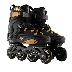 Pattini da ghiaccio Inline Professional Roller Shoes Uomo Donna Slalom Scorrevole Adulto Free Patins L221014