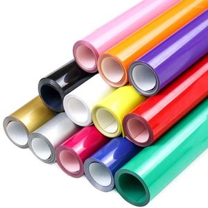 Window Stickers 30X100CM/Roll PVC Adhesive Paste Film Heat Transfer Graphic Cutting Iron On Clothes Or Fabrics HTV Printing