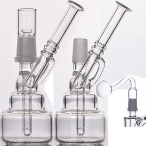 Огровое стекло Другие аксессуары для курения Dab Rigs Mini 14 -мм масляная горелка очень гладкая мини -переработчик переработки Bong