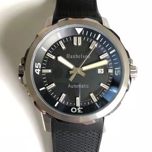 Luxusuhr erkek saatler Aydınlık fonksiyonu Otomatik hareket 2813 izle 42 mm kauçuk kayış Takvim Kol Saati montre de luxe yılbaşı hediyeleri