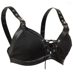 Bustiers Corsets Женщины сексуальные стимпанк Gothic Style Cotton Corset Bra без римма Bustier Top Top Warter Party Club Show Brasbustiers