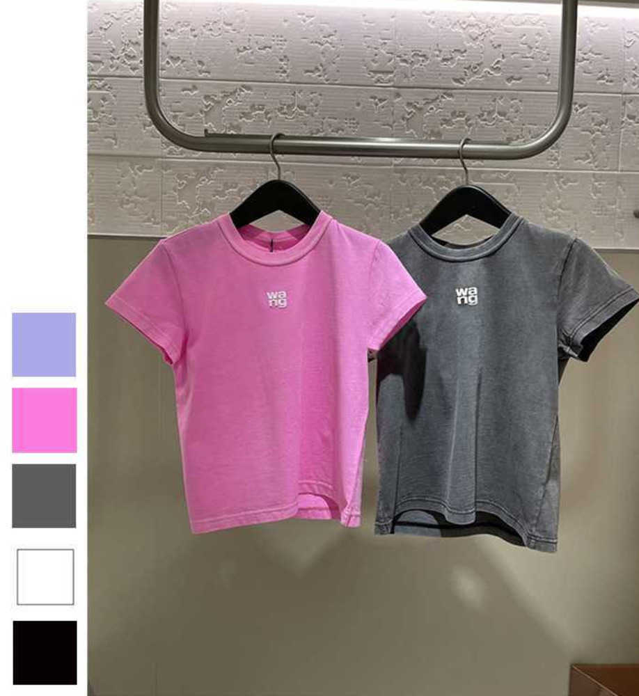aw king 2023 spring designer summer new women's cotton foam letter printing wang old short-sleeved t-shirt sports and leisure, White
aw king 2023 spring designer summer new women's cotton foam letter printing wang old short-sleeved t-shirt sports and leisure, White