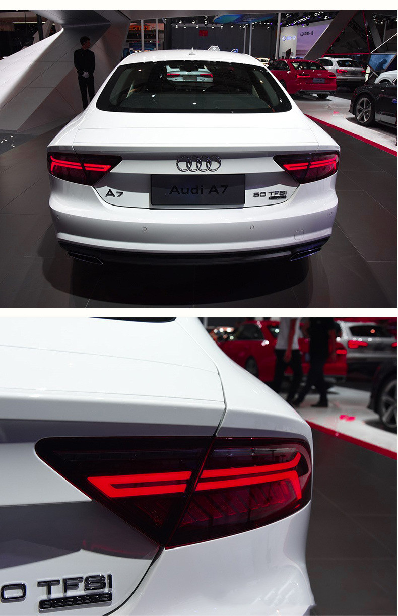 Автомобильные светильники для Audi A7 Светодиодные автозаправочные фонари