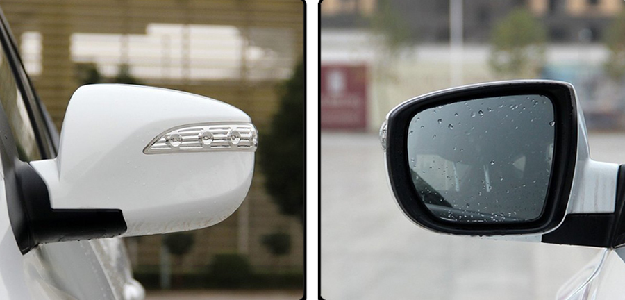 بالنسبة إلى Hyundai IX35 2010-2017 ، فإن إكسسوارات السيارات الخارجية المرايا الجانبية العاكسة العدسة الزجاجية العدسة الخلفية المرآة 