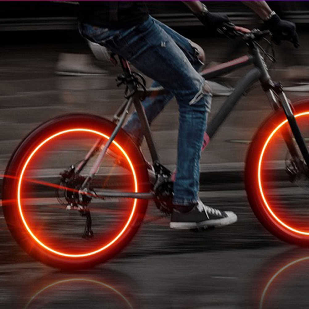 Yeni 4 adet tekerlek lambaları kapak otomobil otomatik tekerlek lastik lastik lastik hava valfi gövdesi LED ışık kapağı kapak aksesuarları bisiklet arabası motosiklet supro