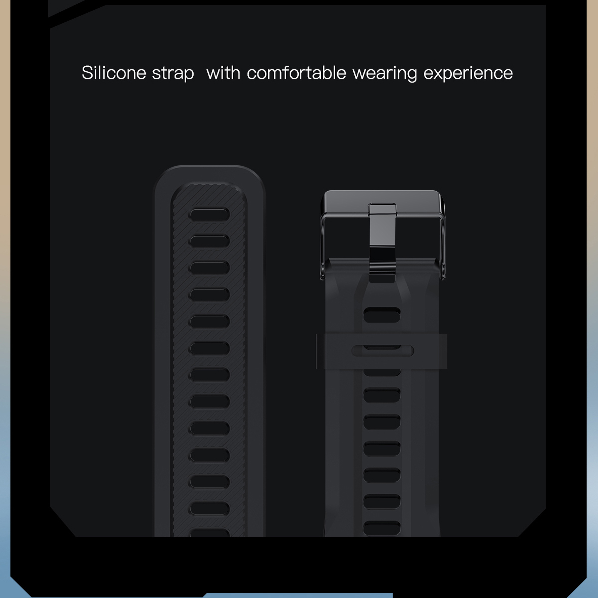 GPS Smart Watch Men 2023 New Outdoor Sports Watches Waterproof Fitness 24-hour Heartrate Blood Oxygen Monitor Smartwatch For Xiaomi