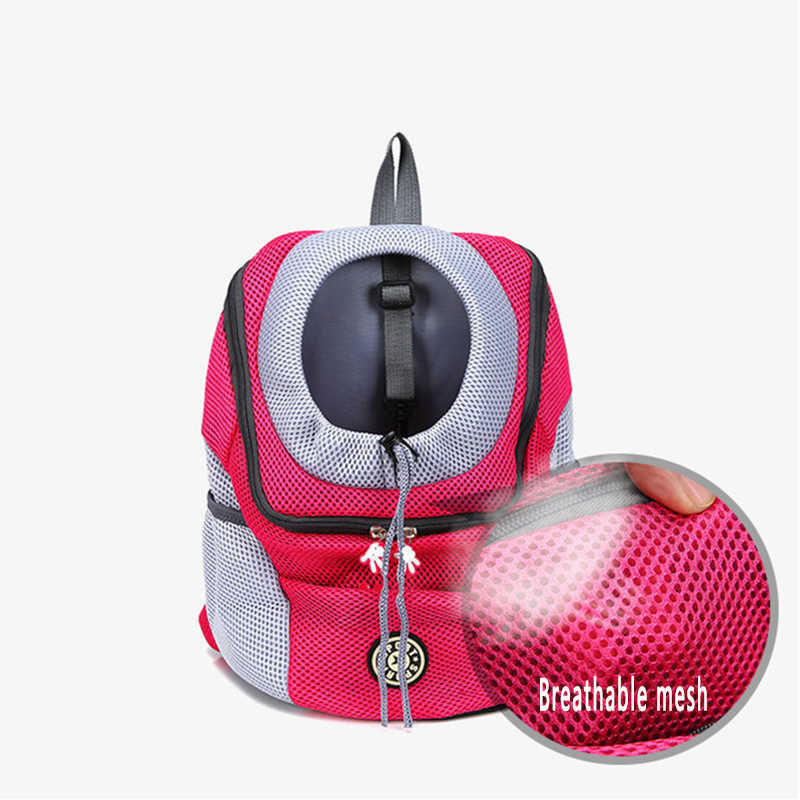 New Pet Backpack Dog Shoulder Bag Chest Bag Out Portable Travel Breathable Dog Bag Pet Supplies Universal Traveling Carrier Backpack