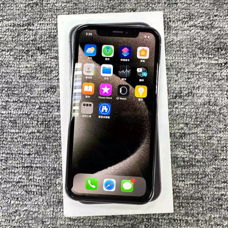 Original Unlocked iphone X Convert to iphone 15 Pro Cellphone with 15 pro Camera appearance 3G RAM 64GB 256GB ROM Mobilephone
