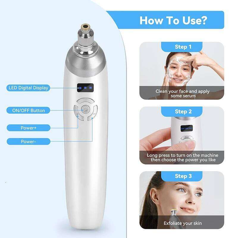 Upgraded Microdermabrasion Hine For Deep Cleasing Home Use Blackhead Removal Facial Skin Care Equipment