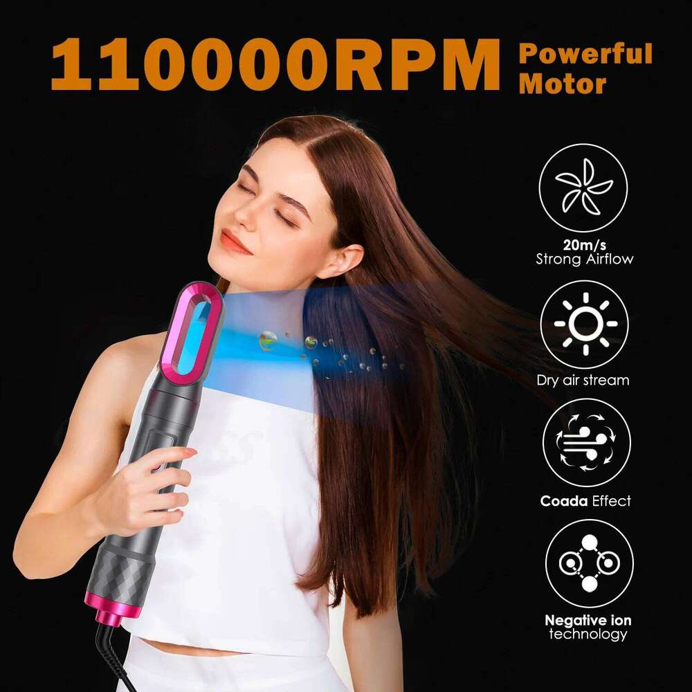 5-In-1 Electric Dryer, Iron, Multifunctional Home Hair Care Curling Iron Styling Set