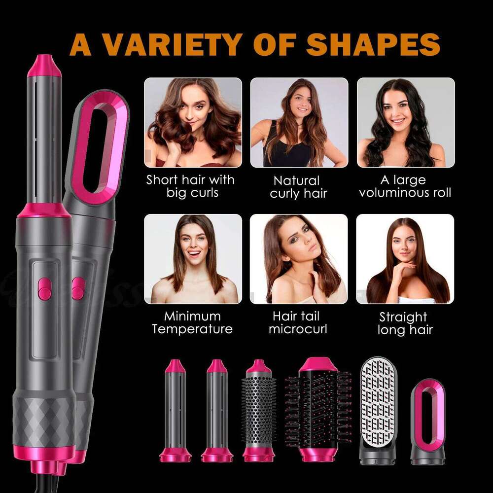 5-In-1 Electric Dryer, Iron, Multifunctional Home Hair Care Curling Iron Styling Set