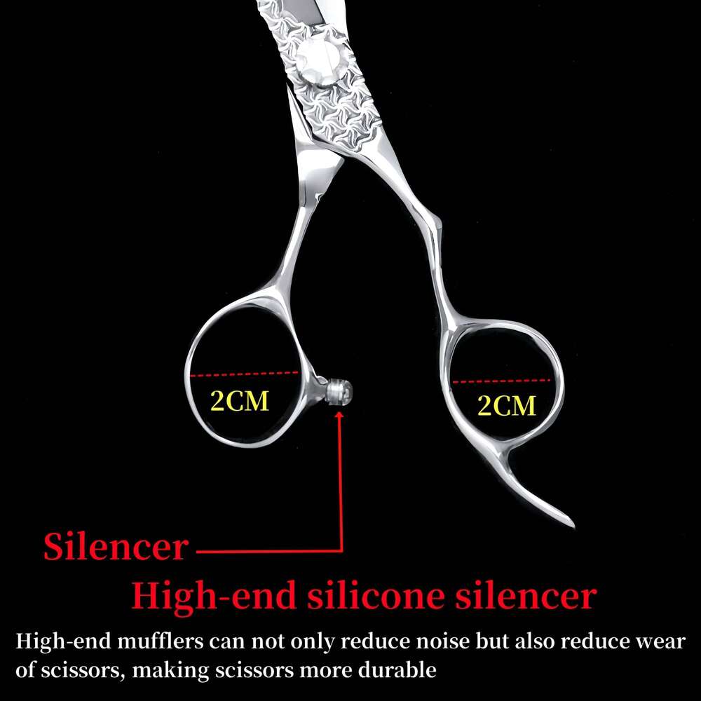 HISADA Professional Barber 7.0 Inch Hair Set Vg10 Material Hairdressing Scissors Hairdressing Accessories