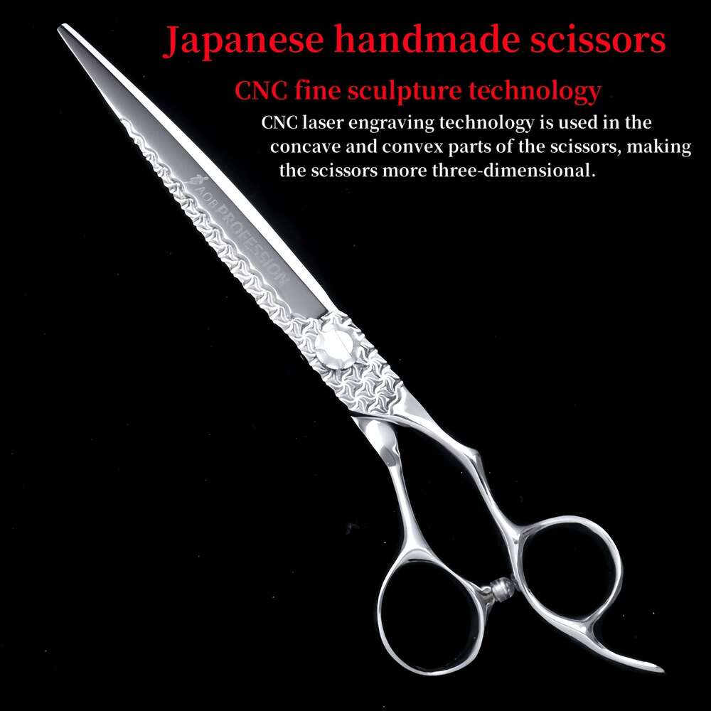 HISADA Professional Barber 7.0 Inch Hair Set Vg10 Material Hairdressing Scissors Hairdressing Accessories