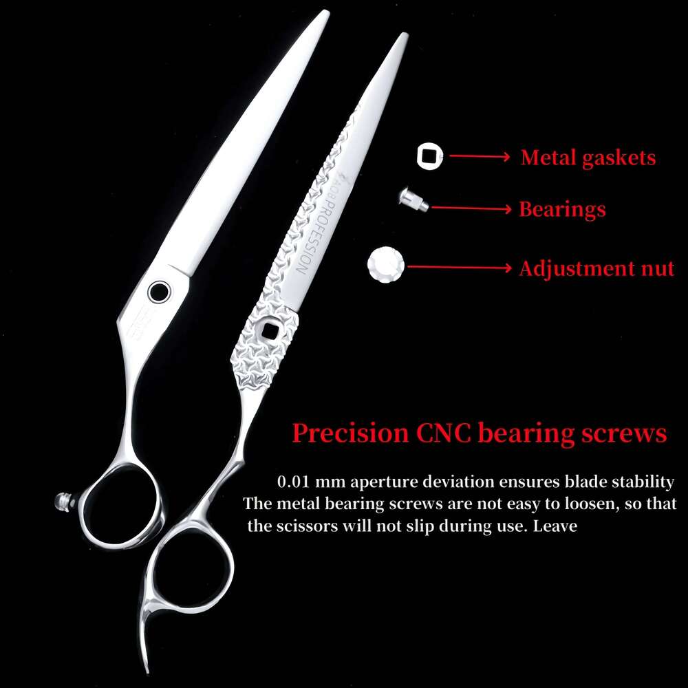 HISADA Professional Barber 7.0 Inch Hair Set Vg10 Material Hairdressing Scissors Hairdressing Accessories