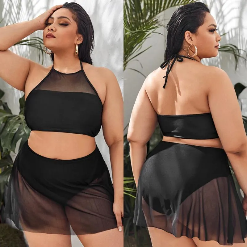 Frauen Badebekleidung Black Bikini Frau L Xl Weibliche Strand