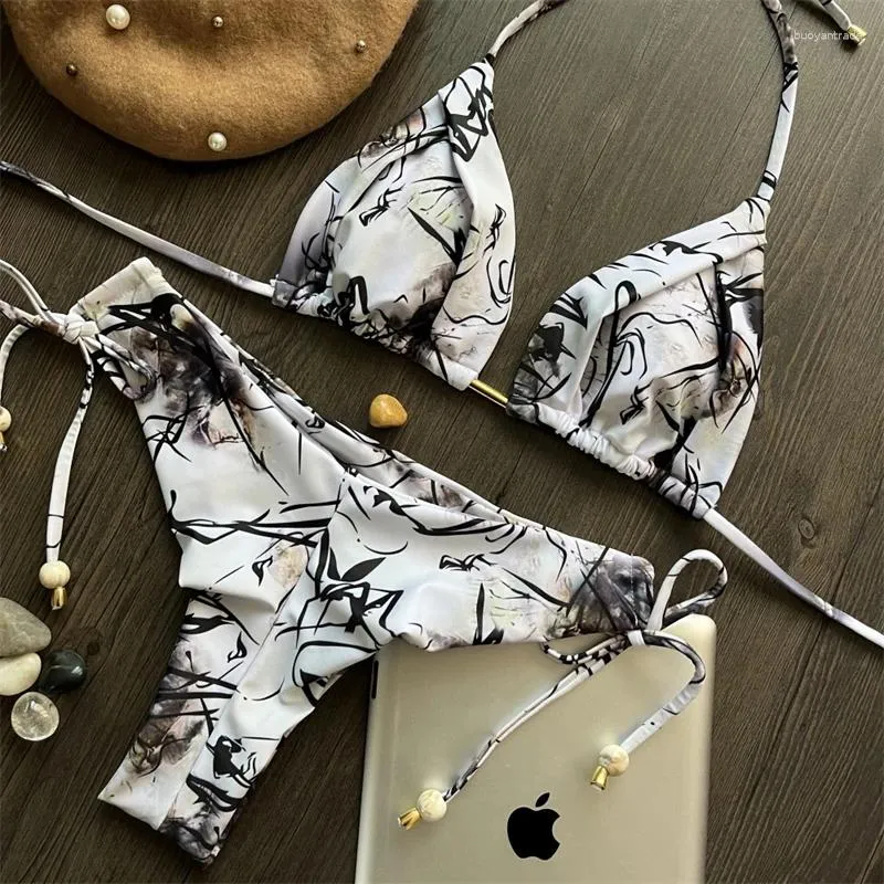 Swimwear F Minin Couleurs Bikini Split Bikini Ethnique Sexy Sexe