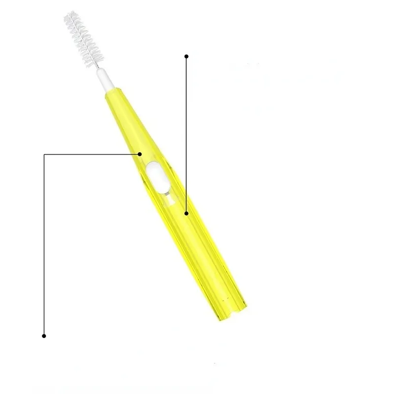 NEW Interdental brush cleaning between teeth oral care toothpick dental tool floss orthodontic shape tooth brush