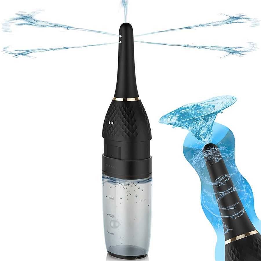 Limpiador Anal El Ctrico Autom Tico Ducha De Enema Vibrador Para Hombres Mujeres