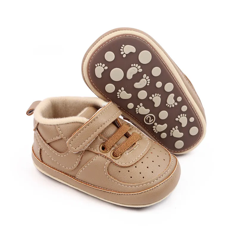Newborn baby boys shoes infant baby designer shoes Moccasins Soft First Walker Infant shoes 0-18Months