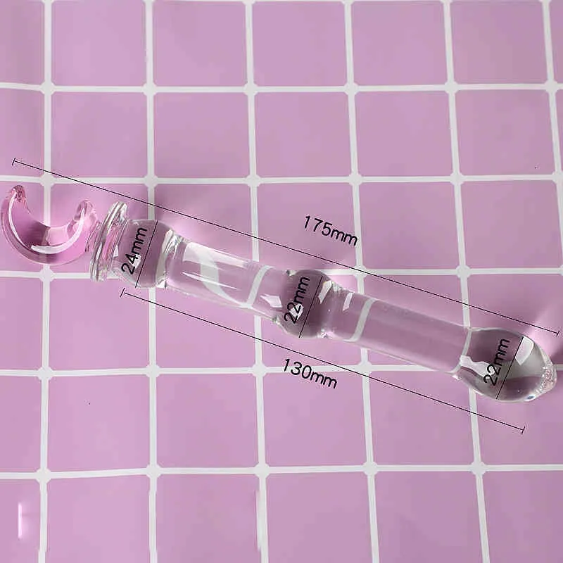 Анальная пробка Classic Glass Butt Plug Glas, бесцветный, до 12 см GLAS-156 - Glas - Анальные пробки - Купить