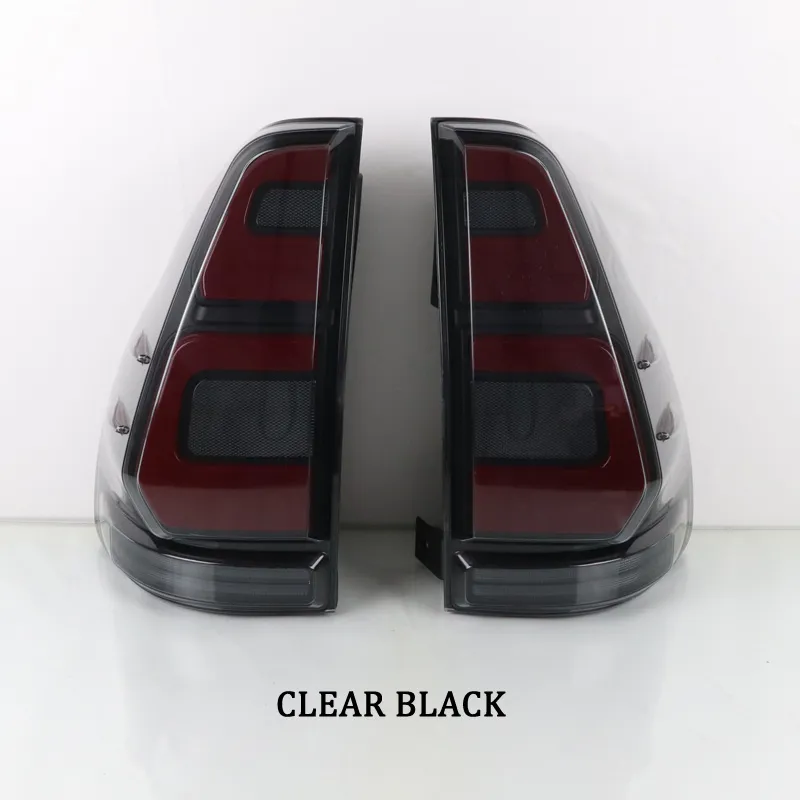 Car LED Taillight Tail Light For Toyota Prado 120 FJ120 2003-2009 LED Rear Running Lamp + Brake + Reverse + Dynamic Turn Signal