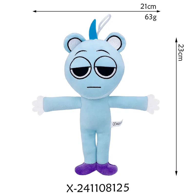 Sprunki Plush rhythm box new game peripheral plush toys in stock