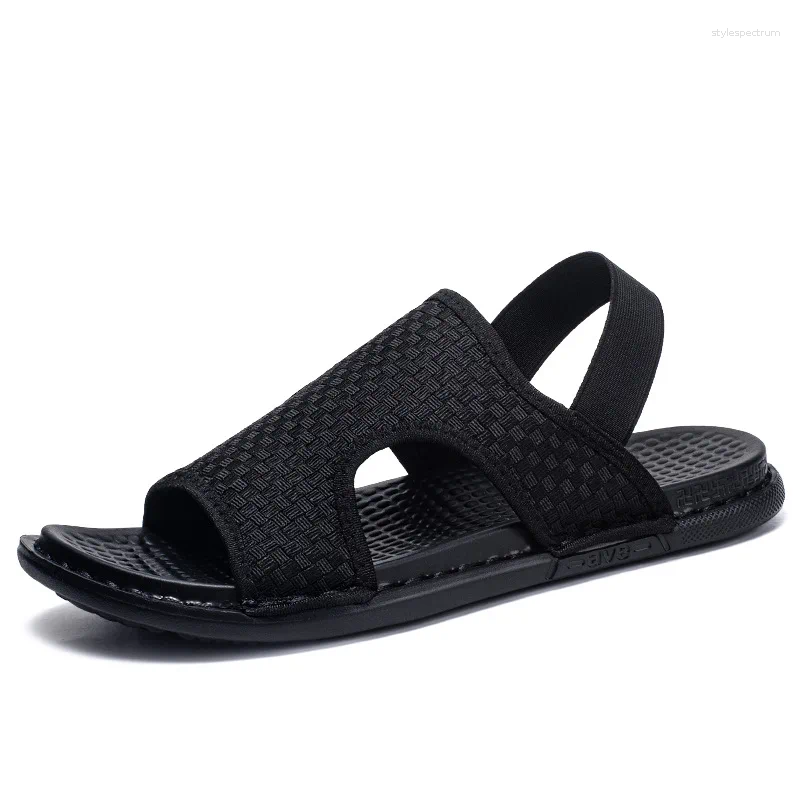 Sandals Summer Men Fashion Comfortable Slippers Non Slip Outdoor Beach Shoes Lightweight Soft Walking Shoe Sandalias_voghion.com