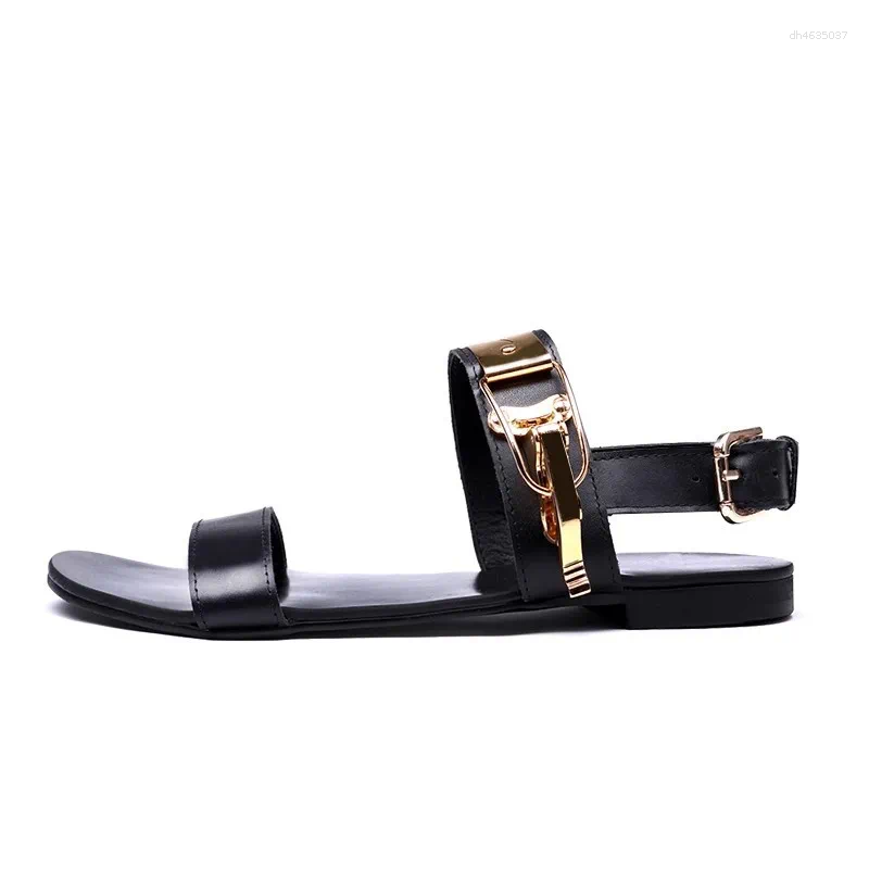 Bulk Sandals British Retro Leather Mens Sandals High... At Only &Price; | DHgate.Com - Image 4