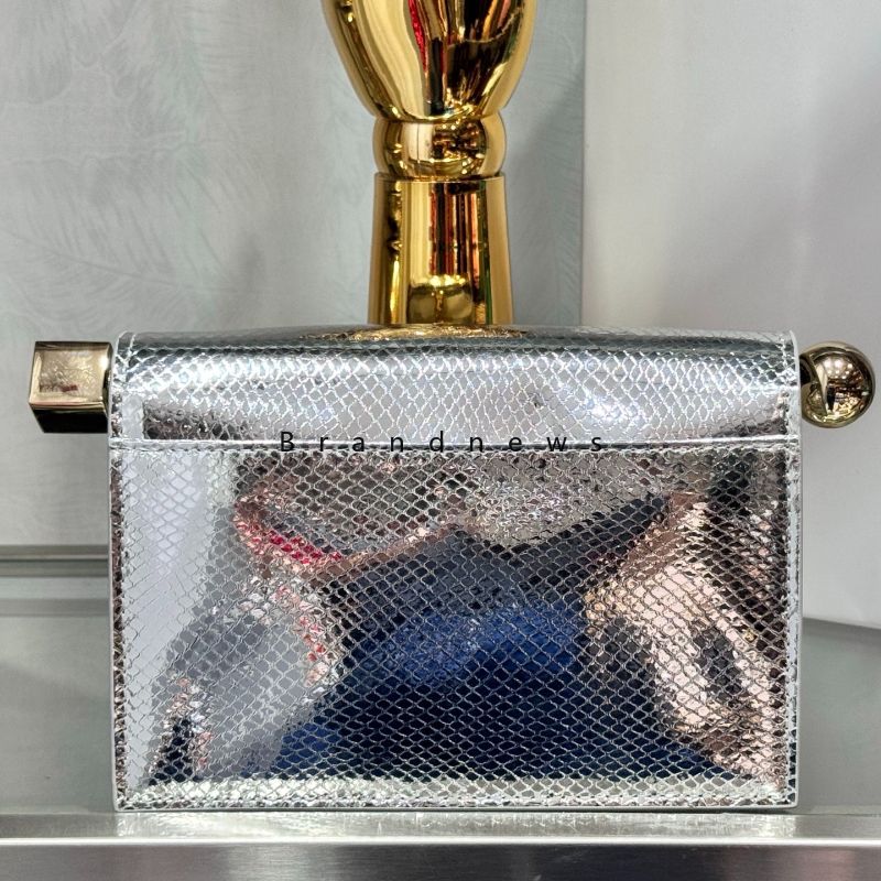 Real Sheep Leather Take Out Silver Metallic Clutch... From Sallybettering, &Price; | DHgate.Com - Image 4