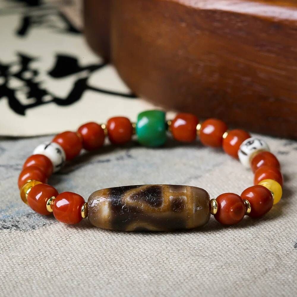 Original Design Nan Hong Agate Barrel Bracelet... From Ddmynov, &Price; | DHgate.Com - Image 2