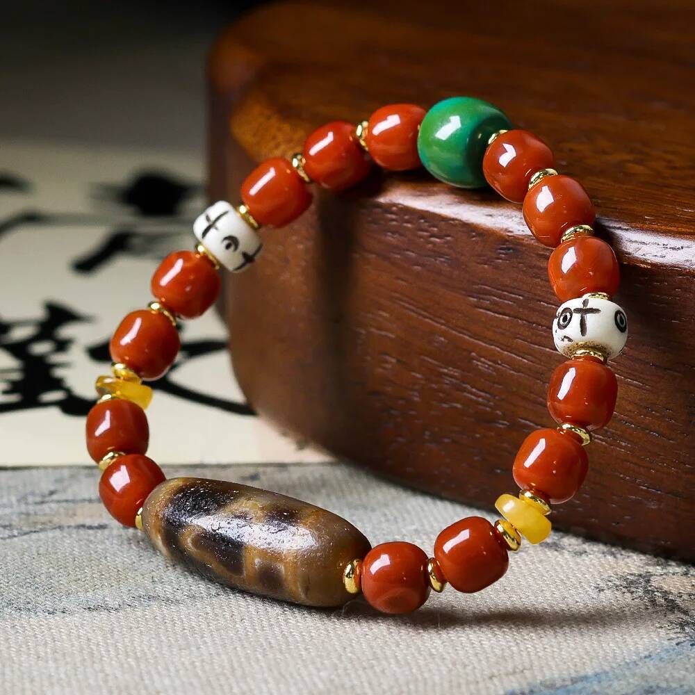 Original Design Nan Hong Agate Barrel Bracelet... From Ddmynov, &Price; | DHgate.Com - Image 4