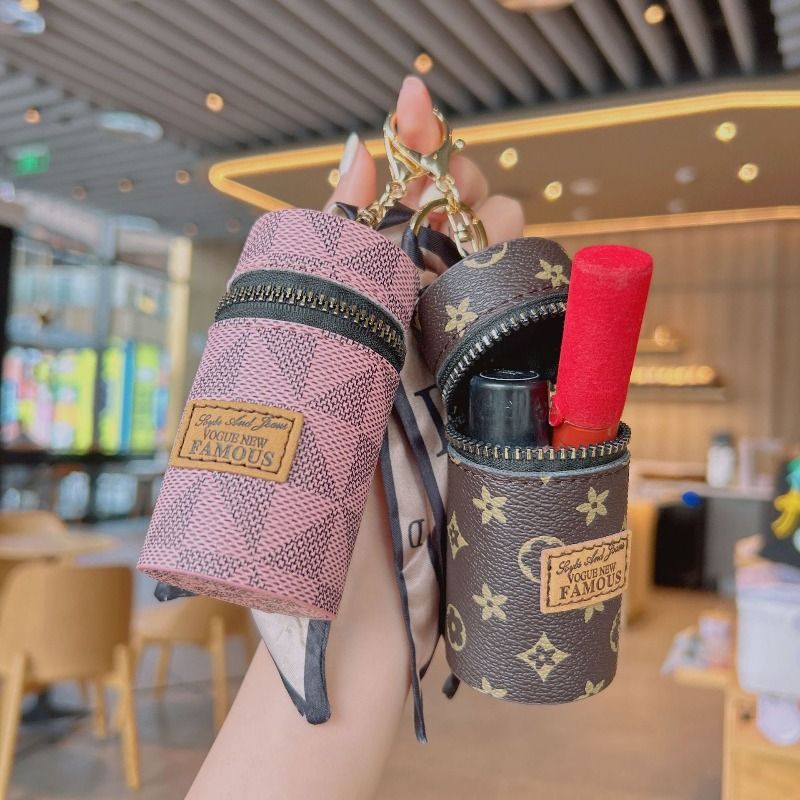 Fashion Jewelry Leather Lipstick Case Keychain ... From Jewelryfactory00, &Price; | DHgate.Com - Image 2