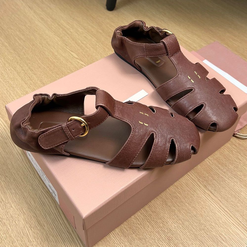 Bulk Ruches Nappa Leather Fishermans Sandals For Women ... At Only &Price; | DHgate.Com