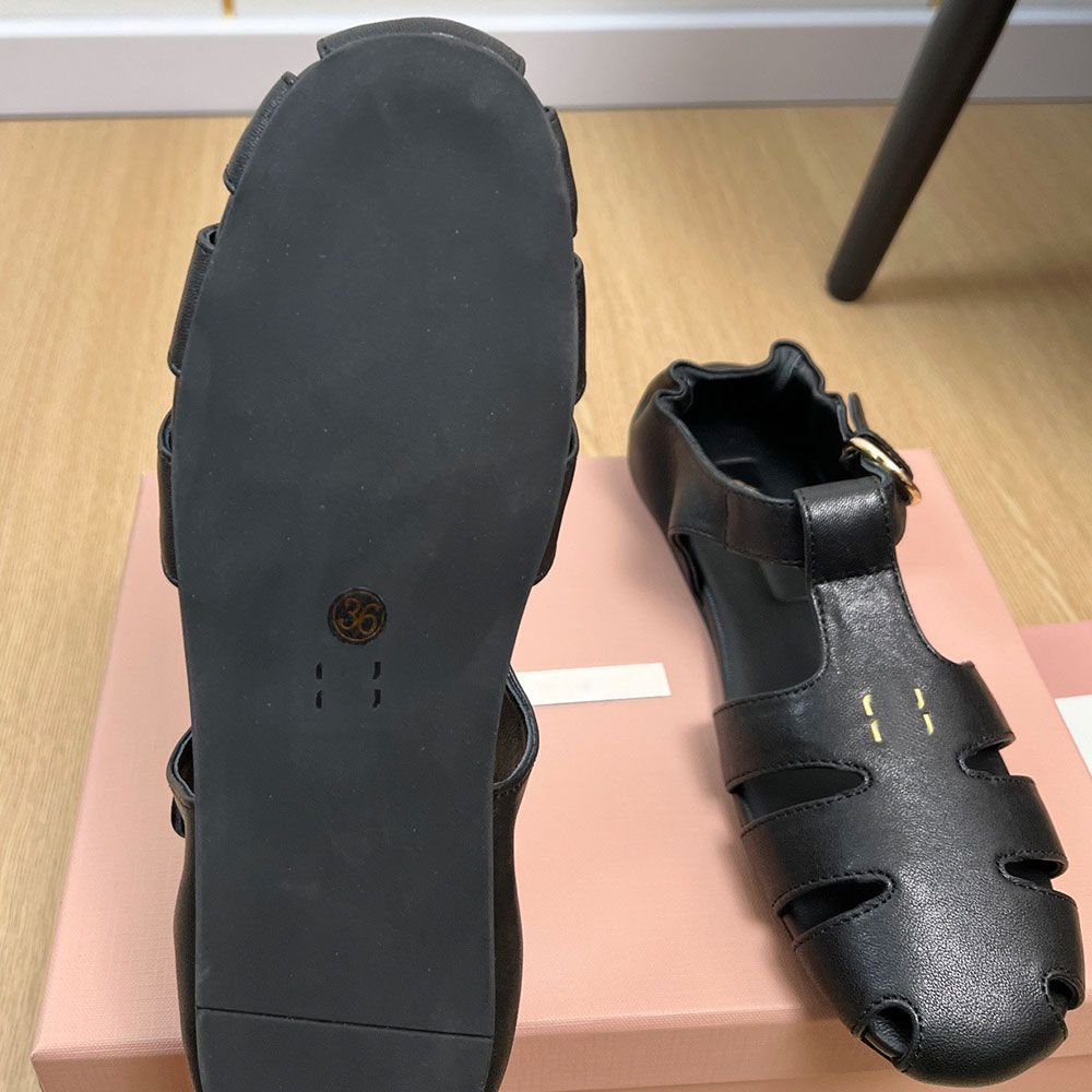 Bulk Ruches Nappa Leather Fishermans Sandals For Women ... At Only &Price; | DHgate.Com - Image 5