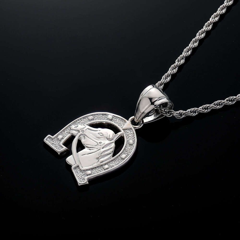 New U Shaped Horseshoe Pendant Necklace Retro... From Rope_chain, &Price; | DHgate.Com - Image 2