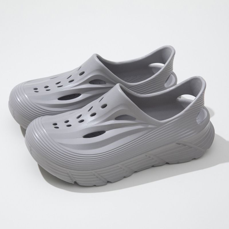 2026 New Hot Selling Men's Outdoor Slippers Thick Soled Hiking Sandals Breathable Quick Drying Water Lightweight Anti_voghion.com
