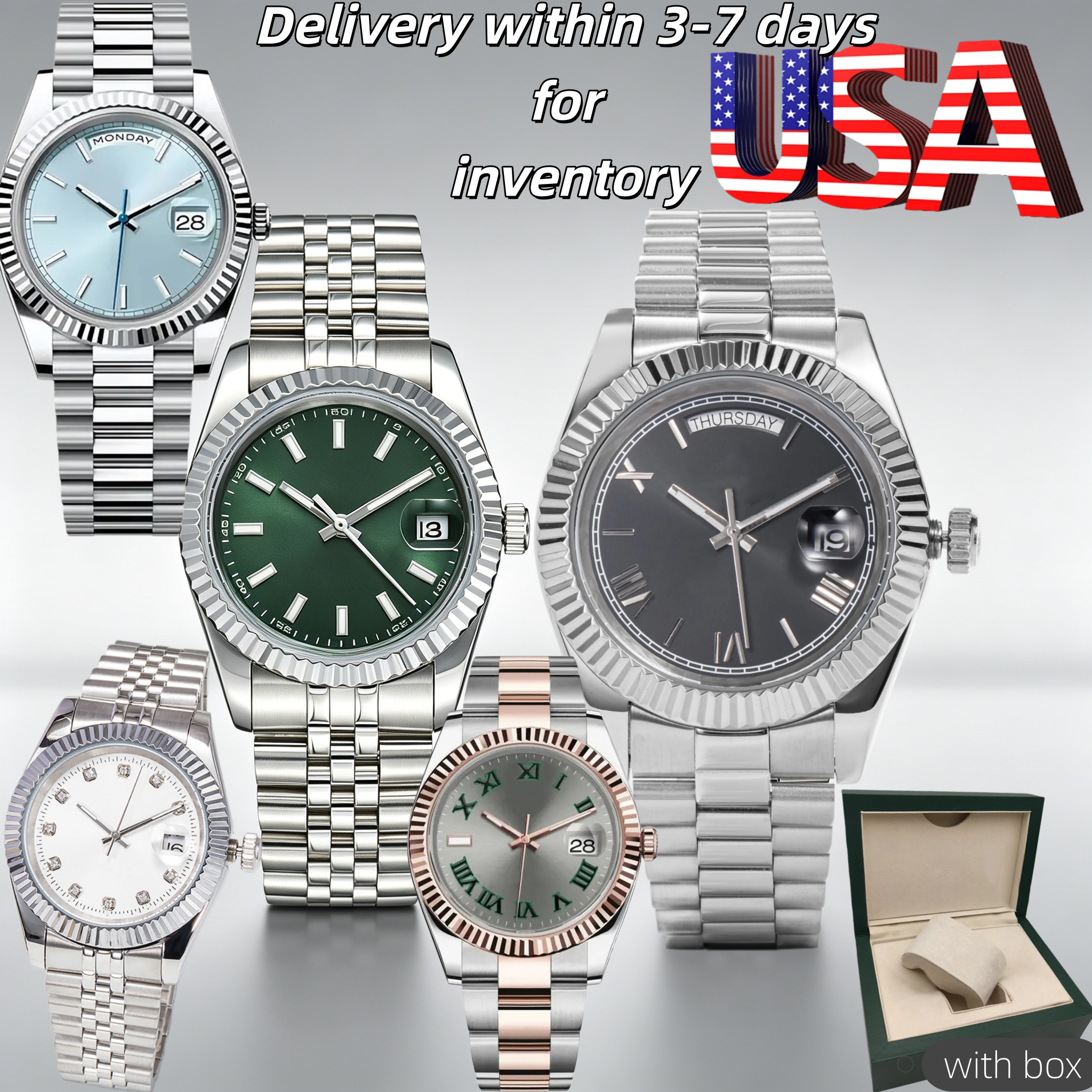 Versatile 36mm/41mm Automatic Silver Watch With... From Mens_watch001, &Price; | DHgate.Com