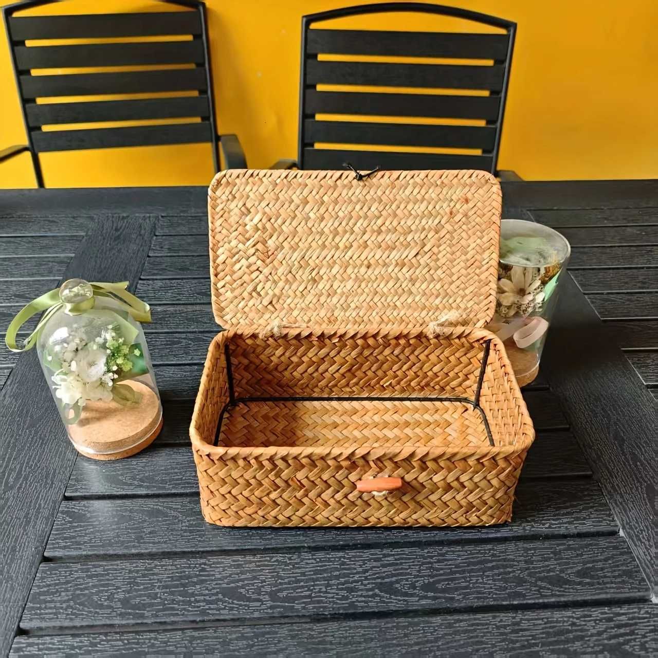 Woven Vintage Rack Basket Boho He Decor Covered... From D4studio, &Price; | DHgate.Com 2 Woven Vintage Rack Basket Boho He Decor Covered... From D4studio, &Price; | DHgate.Com - Image 2