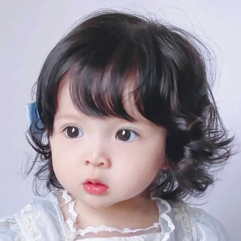 Baby Blonde Curly Wig Kids Headwear Girl Coronet Light detail view 1