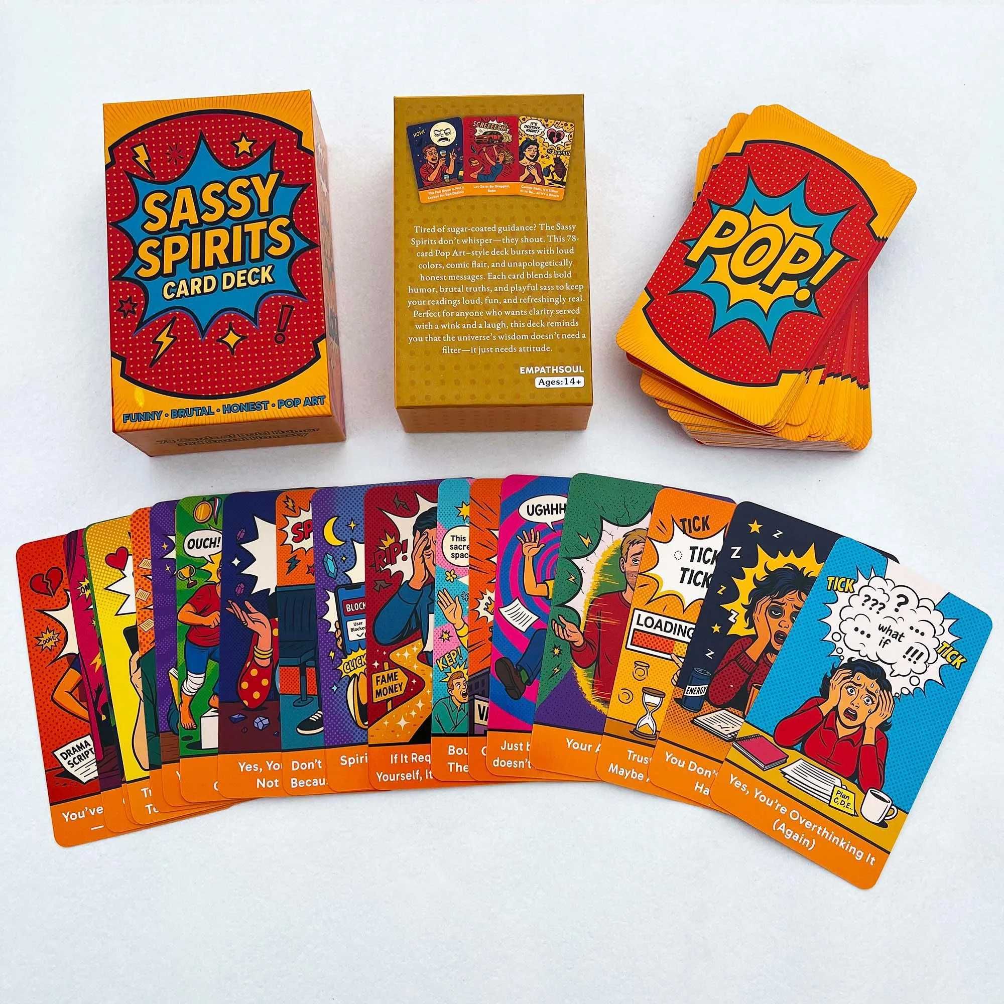 Sassy Spirit Oracle Snap Decks 78 Humorous... From Qiaomaidou04, &Price; | DHgate.Com - Image 4