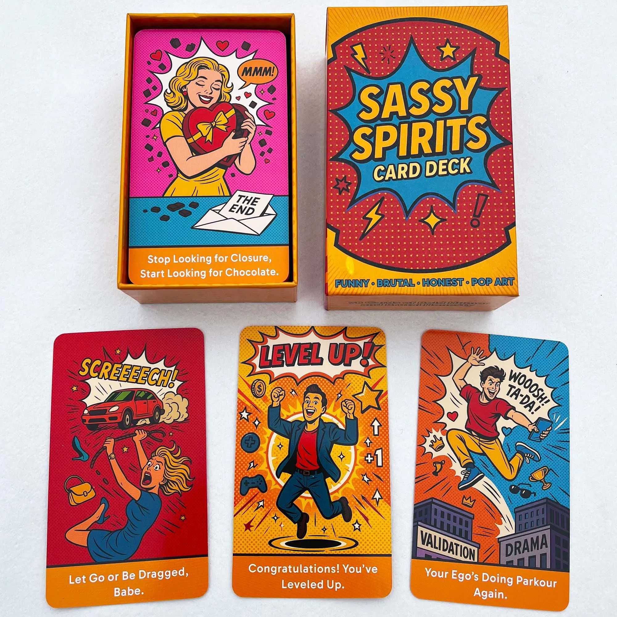 Sassy Spirit Oracle Snap Decks 78 Humorous... From Qiaomaidou04, &Price; | DHgate.Com - Image 2