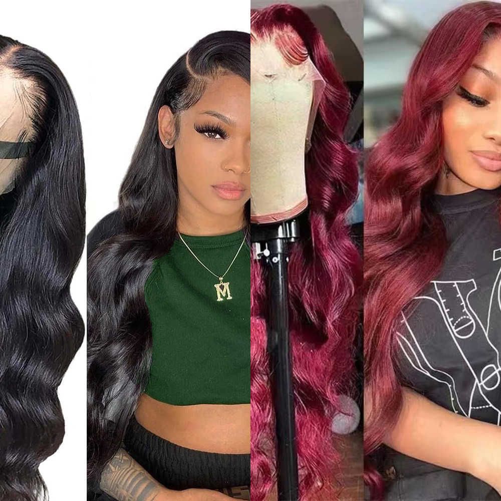 wig New real human hair 134 glueless lace cap natural