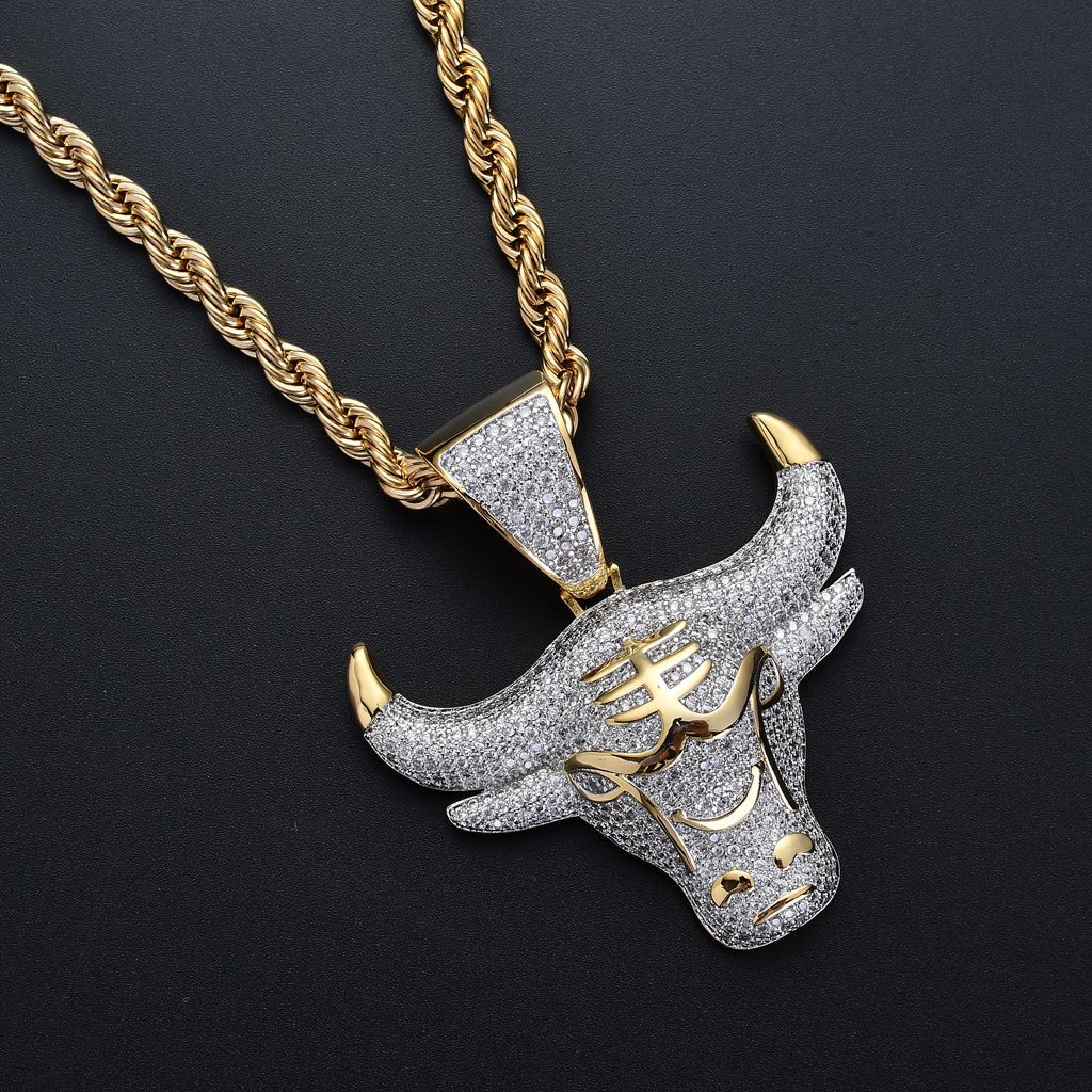 Best Selling Zodiac Ox Pendant, Street Style,.. - Image 2