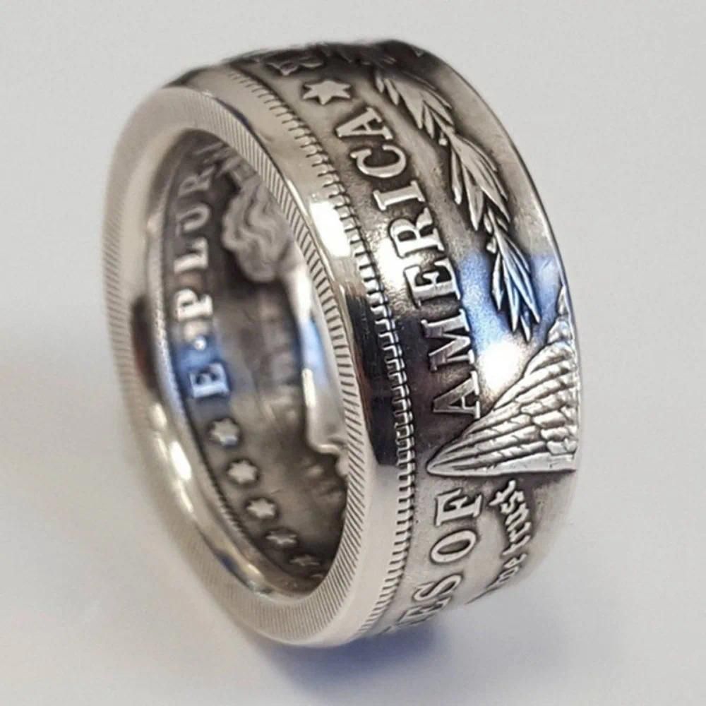 New Simple Trend Niche Personalized Dollar Coin Ring... - Image 3